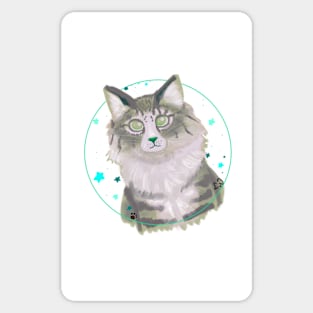 Forest Cat Sticker